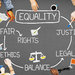 Stock Image - Equality Chart 2